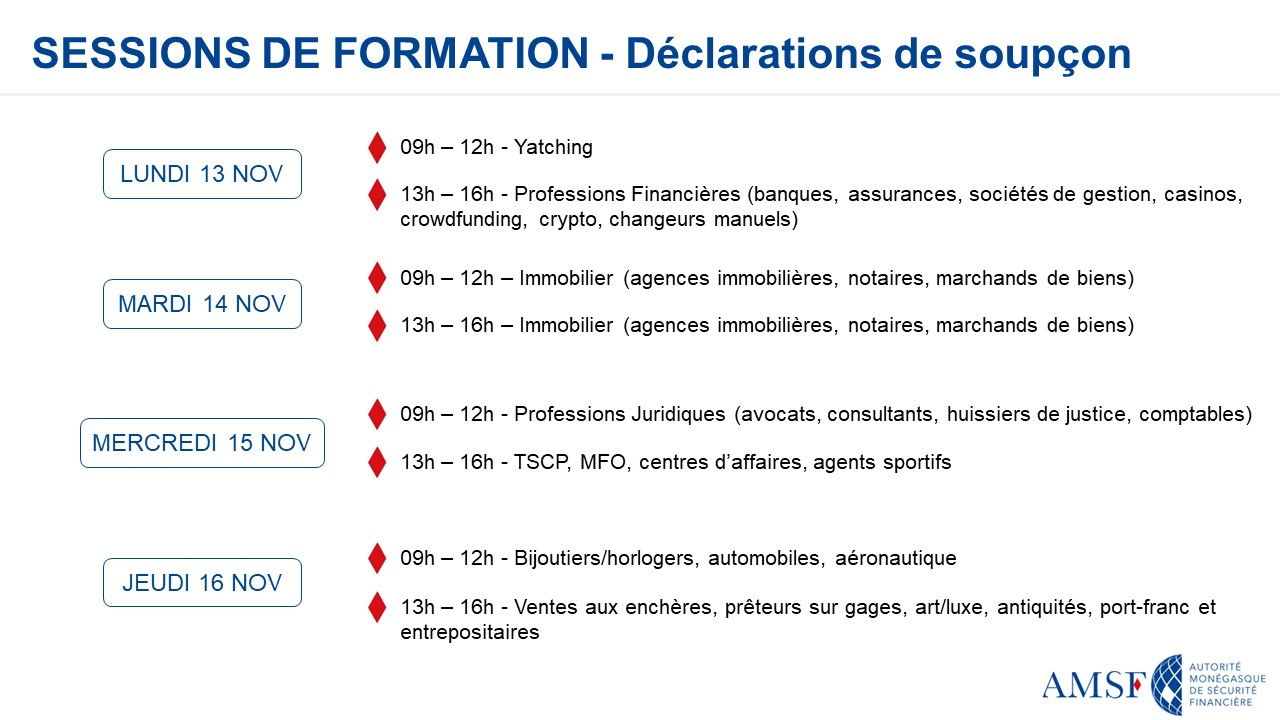 AMSF_Programme de la formation déclaration de soupcon_Novembre 2023